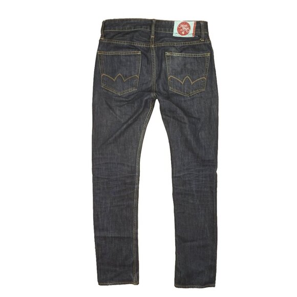 JAPAN RAGS No 17 - 611 Slim Straight Leg Classic Distressed Denim 28W 33L - Picture 2 of 7